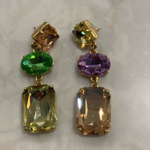 Bauble Bar holiday earrings